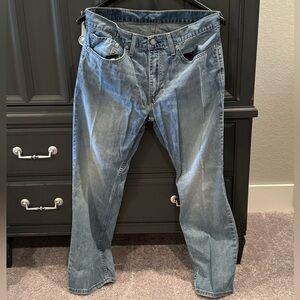 Men’s Levi 559 jeans 34x30 relaxed straight fit with stretch